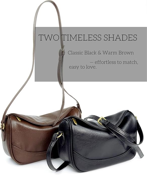 Medium PU Leather Crossbody – Anti-Theft Travel Bag - Image 3