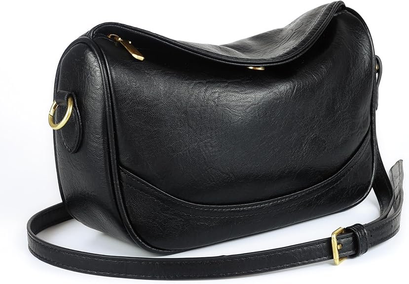 Medium PU Leather Crossbody – Anti-Theft Travel Bag